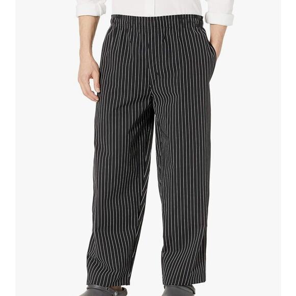 Uncommon Threads Trouser Pants Style 4100 XL Pinstripe Elastic Drawstring Waist - Picture 1 of 15
